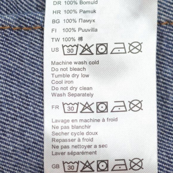 Billabong Women's Size 30 Blue Cotton Denim Belted Mini Skirt - Picture 11 of 11